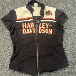 Harley Davidson Women’s Mechanic Zip Up